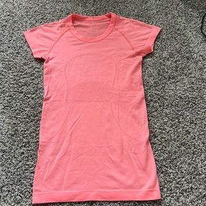 Pink Lululemon swiftly tech